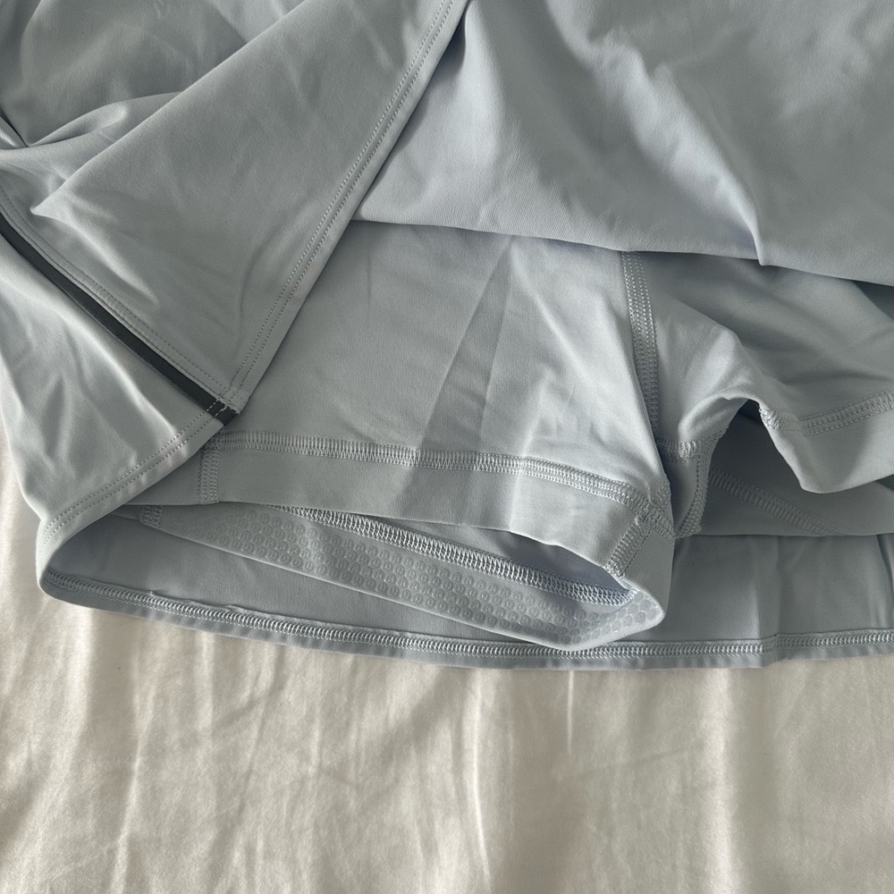 lululemon athletica Light Gray Athletic Mini Skirt - Picture 5 of 9